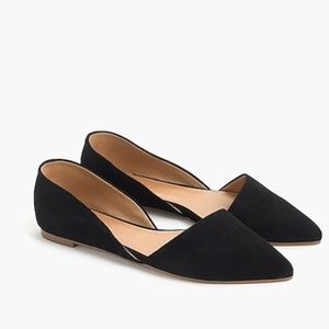 Zoe suede d'Orsay flats